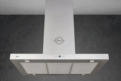 Dunstabzugshaube 90 cm GURARI GCH I 431 90 IS PRIME N Inselhaube Edelstahl