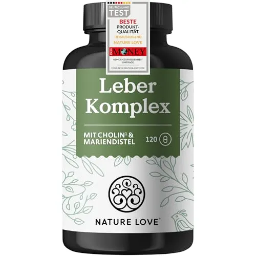 Produktbild Leber Komplex 120 Kapseln von Nature Love