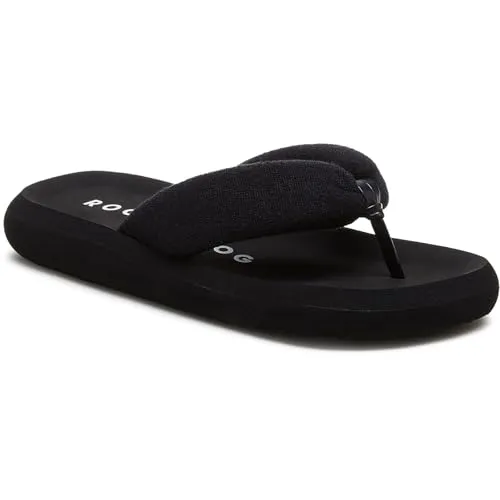 Rocket Dog Damen Sunset Puff Flipflop, Schwarz, 39 EU