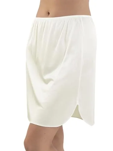 Nina von C. Elegance Halbrock 50 cm - Champagner, Größe 40 - Unterröcke für Damen, eleganter Halbrock in edlem Champagner für einen perfekten Sitz und zusätzlichen Komfort unter jedem Outfit.