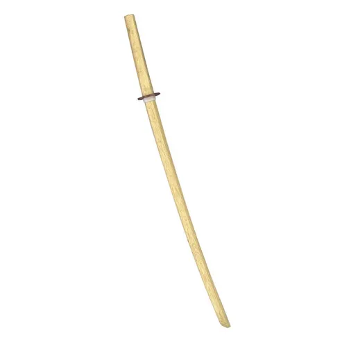 BAY-Sports Holzschwert Bokken Bambus weiß Holz Trainingsschwert Katana Aikido Kobudo Samurai (102 cm, Stück), Besonders hart und belastbar, sehr leicht
