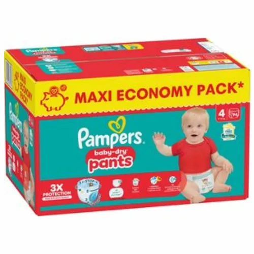 Pampers Baby Dry Pants Gr.4 9-15kg Maxi
