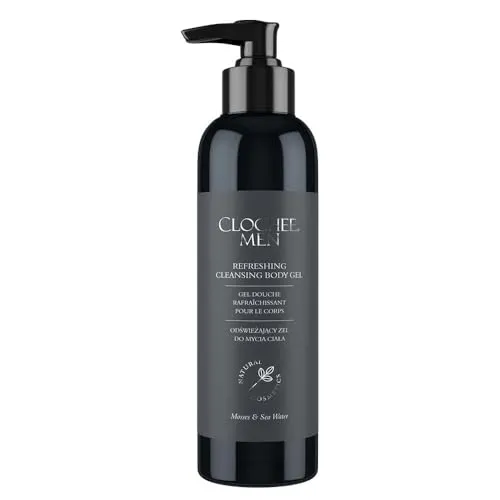 Clochee For Men Erfrischendes Duschgel 250 ml – Energetisierende Reinigung & Feuchtigkeit – Pflege für frische, vitale Männerhaut