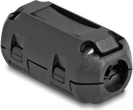 DeLOCK 80944, Ferritkern, Schwarz, Nickel, Kunststoff, Zink, 25 mm, 13 mm, 11,5 mm
