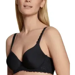 CALIDA Bustier-Bikini-Top schwarz 80/B - Funktionsunterwäsche, stylisches Bustier-Bikini-Top in Schwarz, perfekt für Komfort und Unterstützung beim Schwimmen oder Sonnenbaden.