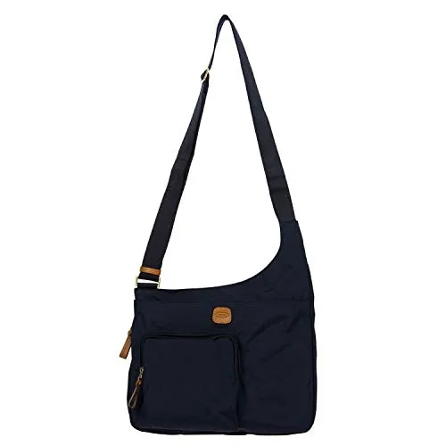 Umhängetasche X-Bag Ocean Blau - Stylische Umhängetasche mit praktischer Inneneinteilung und längenverstellbarem Schultergurt, perfekt für Schule und Freizeit.