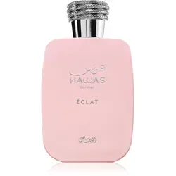 Rasasi Hawas For Her Eau de Parfum 100 ml - Eau de Parfum für Damen, einzigartiger blumiger Duft, der Sie in jeder Gesellschaft unübersehbar macht – ideal für temperamentvolle Frauen.