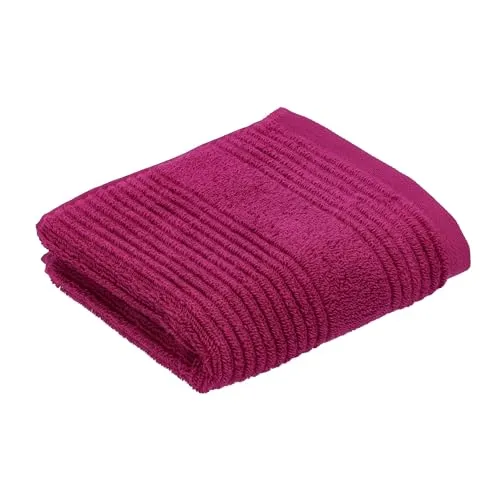 Vossen Tomorrow Gästetuch 30 x 50 cm Cranberry in rot von Vossen