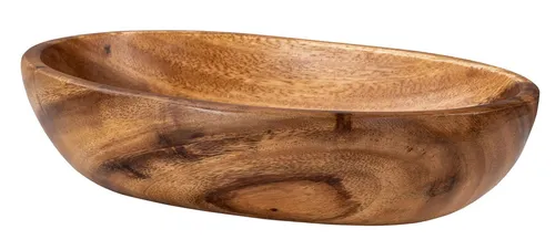 Holzschale Akazie 25x15cm in braun von Levandeo