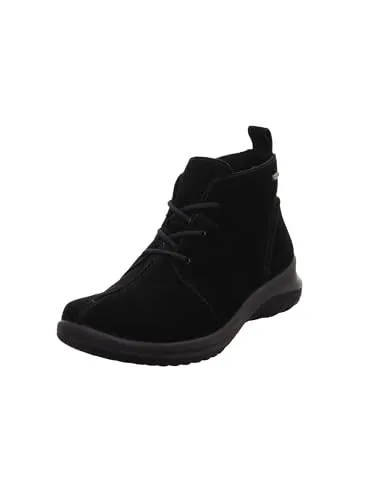 Legero SOFTBOOT 4.0 Damenschuhe - Bequeme Schnür-Halbschuhe in Schwarz - Wanderschuhe mit GORE-TEX für wasserdichte Eigenschaften, ideal für Komfort und Trittsicherheit bei Outdoor-Aktivitäten.