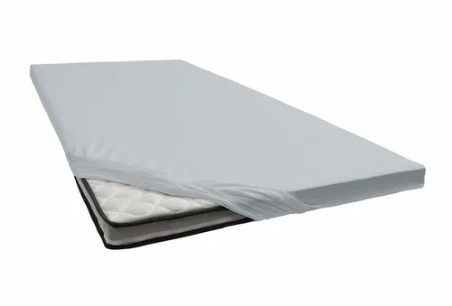 Janine Spannbettlaken TOPPER 5001 - Hochwertiges Jersey-Elasthan - Spannbettlaken für Topper-Matratzen mit rundum Gummizug, hochelastisch, weich und hautsympathisch. Pflegeleicht und bügelfrei für langlebigen Komfort.