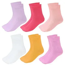 TupTam Freizeitsocken TupTam Kinder Socken Bunt Gemustert 6er Pack für Mädchen und Jungen bunt|gelb|lila 35-38
