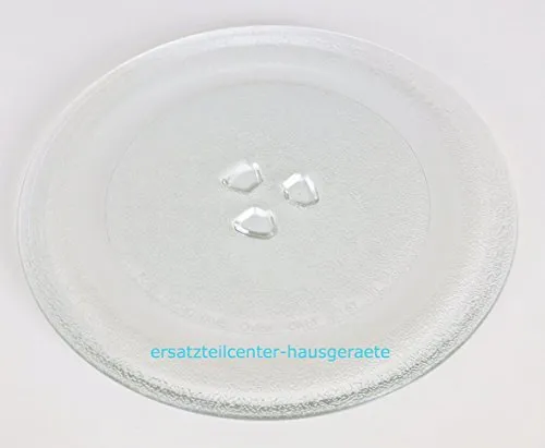 Mikrowelle Drehteller UNI DU = 245 mm / 24.5 cm/Mikrowellenteller/Glasteller für Mikrowelle/Ersatzteller/Ersatz-Drehteller