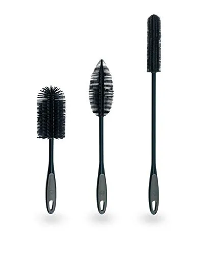 Kochblume Reinigungsbürsten-Set Silikonbürsten 3-tlg von Kochblume