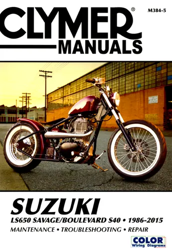 Clymer Repair Manual für Suzuki LS650 Savage Boulevard S40 (1986-2015)