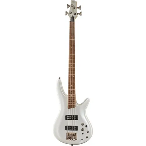 Ibanez SR300E-PW E-Bass - Bässe; 4-Saiter E-Bass mit aktivem 3-Band EQ für flexiblen Sound und hochwertiger Verarbeitung in elegantem Pearl White.