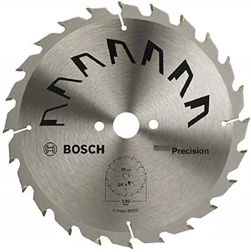 Bosch 2609256866 DIY Kreissägeblatt Precision 190 x 2 x 20/16mm 24Z Sägeblatt !!