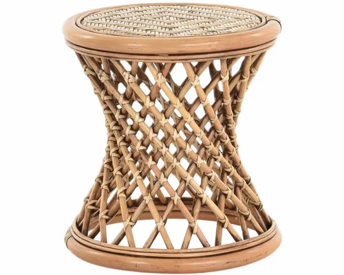 Krines Home Rattan Hocker in braun von Krines Home