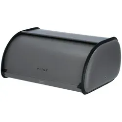 PLINT Extra Large Bread Box mit Edelstahl Körper - Brotkästen für die Küche – hält Brot frisch und aromatisch dank optimaler Feuchtigkeitsregulierung und praktischem Rolltop-Design.