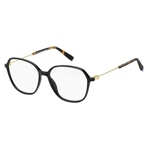 Tommy Hilfiger TH 2098 BLACK Damenbrille - Verschreibungspflichtige Brillenfassung für Damen, Größe 54/15/140, stilvolles Design mit 2 Jahren internationaler Garantie.