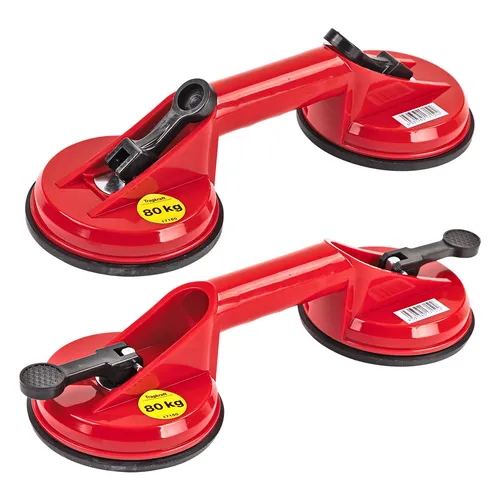 Glasheber Glassauger Saugheber Gummisauger 80 kg - 2er Set