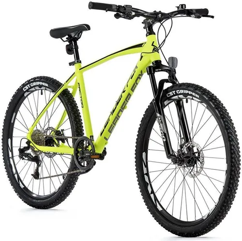 Zoll Mountainbike Leader Fox Factor 8 Gang Scheibenbremse Rh 41cm neon gelb 26