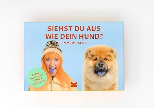 Siehst du aus wie dein Hund. Ein Memo-Spiel, 144 x 100 mm