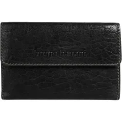 bruno banani Geldbörse im Querformat aus Echtleder mit RFID-Schutz - Damen-Geldbörse aus 100% Rindleder, handliches Design mit 10 Kartenfächern und integriertem RFID-Schutz für maximale Sicherheit.