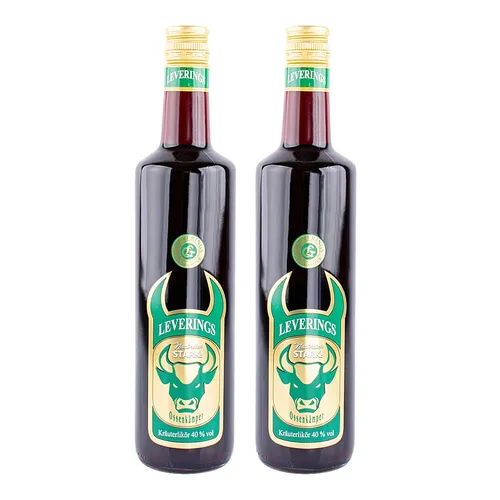 Leverings Ossenkämper Kräuterlikör 2 x 0,7 l 40% Vol