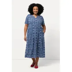 Ulla Popken Plus Size Jerseykleid mit grafischem Druck von Ulla Popken