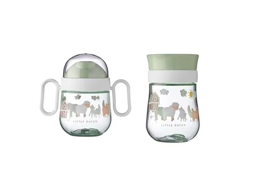 Mepal Mio Set – 360° Trinklernbecher Set für Kinder ab 6 Monaten - Trinklerntassen & -becher, auslaufsicher und spülmaschinenfest – ideal für kleine Hände und sorgenfreies Trinken!