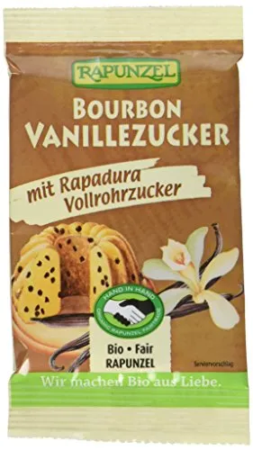 Rapunzel Vanillezucker Bourbon mit Rapadura HIH, 8 g