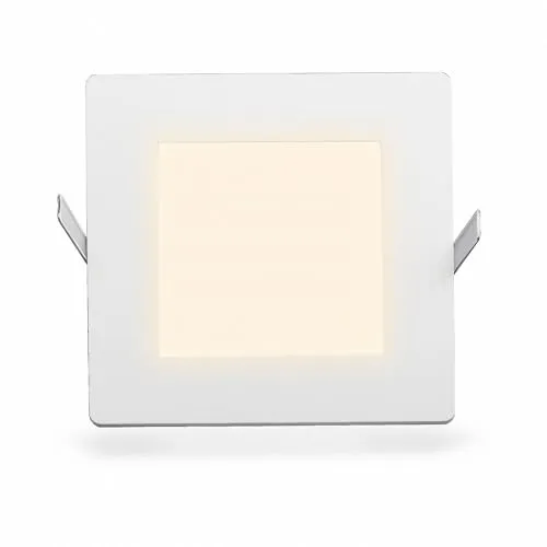 Mextronic LED Einbaupanel eckig dimmbar Warmweiß 1960LM 25W - Stimmungslichter - Dimmbare 25 W LED Einbaupanel mit 1960 Lumen, ideal für flexible Beleuchtung und lange Lebensdauer von 50.000 Stunden.