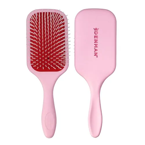 Denman D38 Haarbürste zum Entwirren und Stylen, Pink Crush