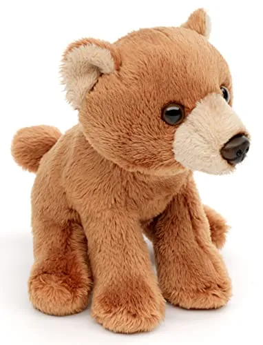 Uni-Toys - Braunbär Plushie - 13 cm (Länge) - Plüsch-Bär - Plüschtier, Kuscheltier