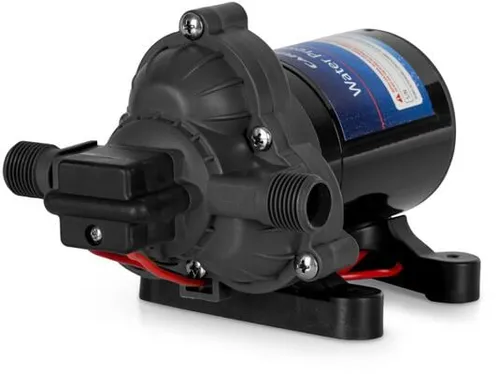 Carbest Wasserpumpe, 3 Kammer, 12V, 8L/min, 1,4bar