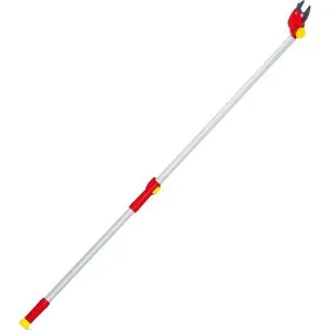 WOLF-Garten PDC RR 200 - Astschere Bypass, 2,00 m Länge für bis zu 3,50 m Arbeitshöhe und flexible 225° verstellbare Schneidköpfe