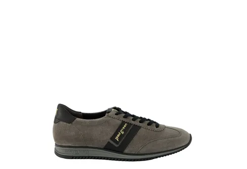 Paul Green 5453-108 Damen Sneaker Grau 38 EU - Sportlicher Sneaker in Grau aus Velours- und Glattleder, mit bequemer Gummisohle und 2,5 cm Absatzhöhe – ideal für den Alltag.