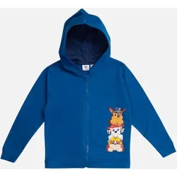 Sweatjacke - blau - 110 - 116