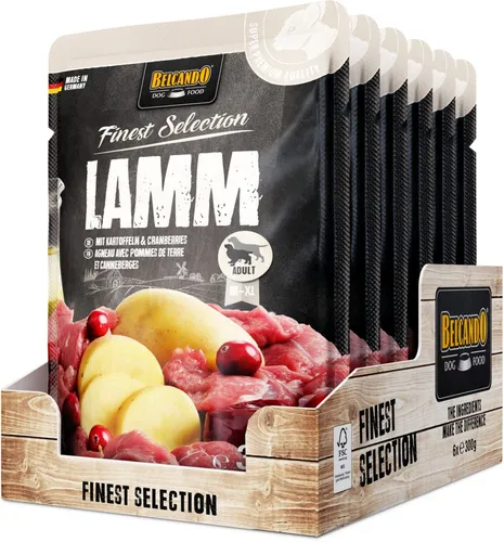 Belcando Lamm mit Kartoffel & Cranberries, 1800g, Made in Germany