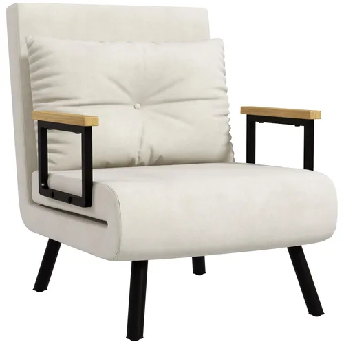 Relaxsessel im Skandidesign – 4-in-1 Liegesessel mit Kissen