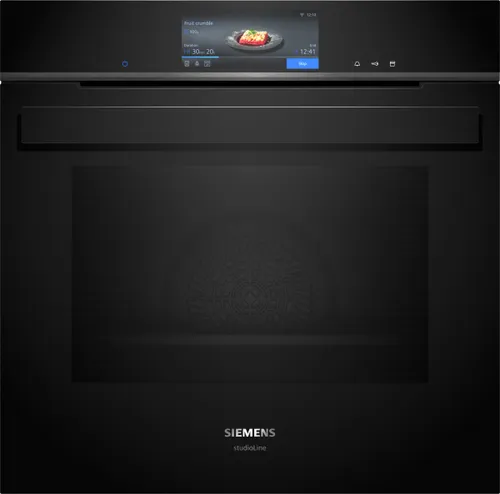 Siemens studioLine HS958GED1 iQ700 Einbau-Dampfbackofen, 60 x 60 cm, Schwarz