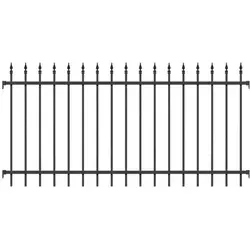 Produktbild Zaunfeld ALBERTS Chaussee 200 x 120 cm anthrazit