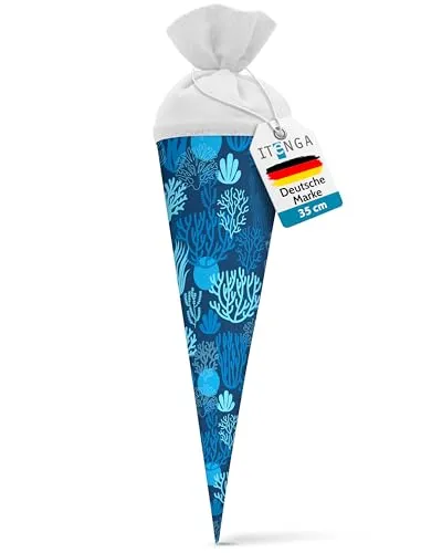 Geschenkpapier Blau von itenga