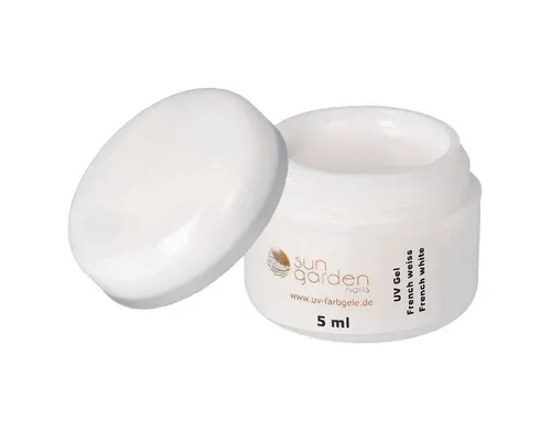 Sun Garden Nails Nagellack 5 ml UV Classic Gel - French weiß