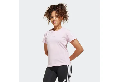 adidas Sportswear T-Shirt JG 3S TEE 160 für Kinder, mit Rundhalsausschnitt, ohne Verschluss, aus Baumwolle