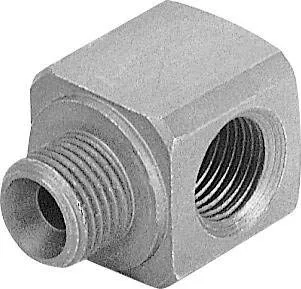Produktbild G-M5-A/I (3558) L-Winkelstück Pneumatischer Anschluss 1:M5 Pneumatischer Anschluss 2:M5