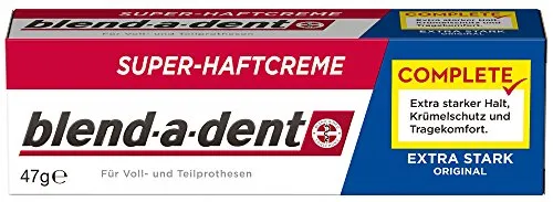 Blend-a-dent COMPLETE ORIGINAL Super-Haftcreme, 3er Pack (3 x 47 g)