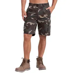 BlauerHafen Cargobermudas Herren Heer Camouflage Cargo Shorts Baumwolle Combat Arbeitskleidung 6 Cargotasche bunt 38