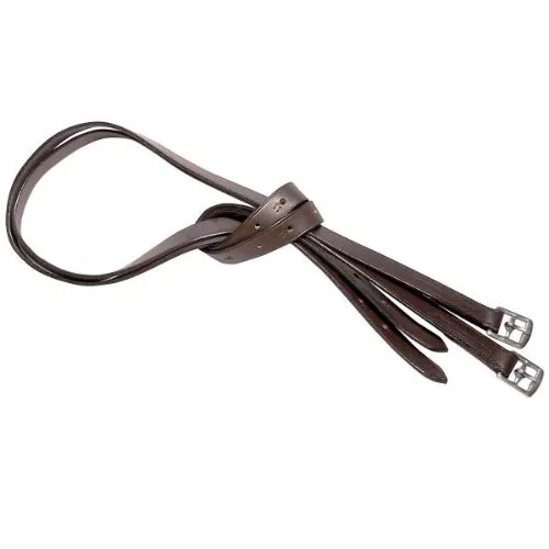 WALDHAUSEN Star Steigbügelriemen, 140 cm, braun